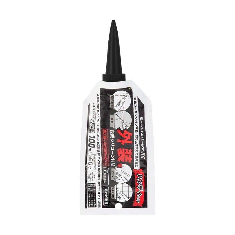 カンペハピオ 9002454 ハピオシールPROHMアルミパウチBK 100ML #00427660362100 1個（ご注文単位1個）【直送品】