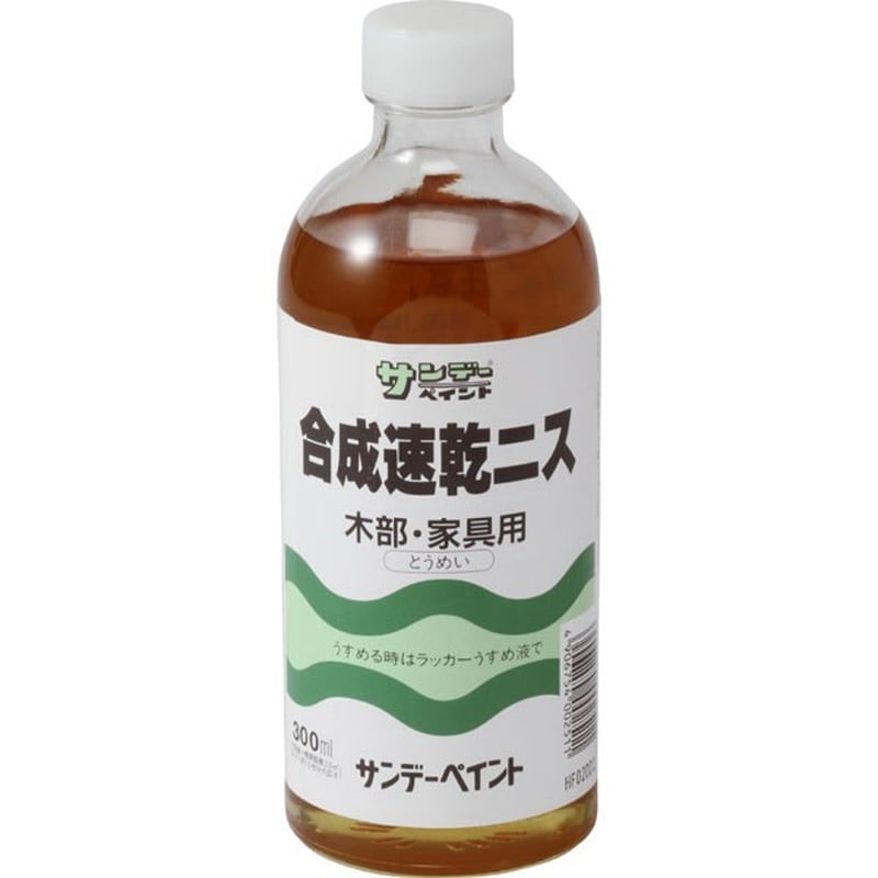 サンデーペイント 9021507 合成速乾ニス 300ml #24432 1個(ご注文単位1個)【直送品】