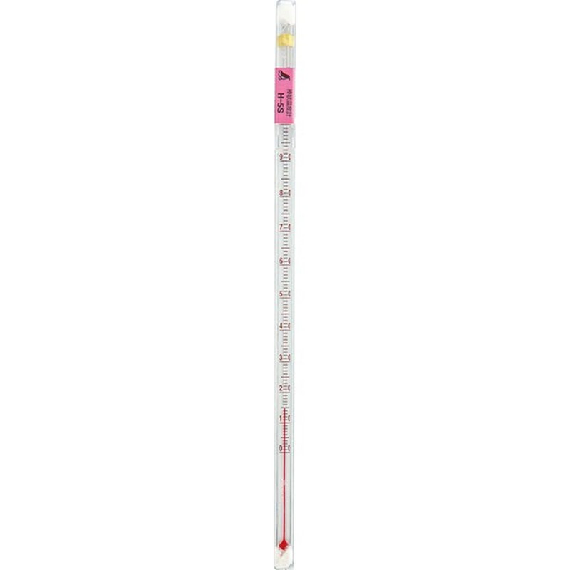 シンワ測定 4101264 72749棒状温度計バラアルコールH-5S #72749 1個(ご注文単位1個)【直送品】