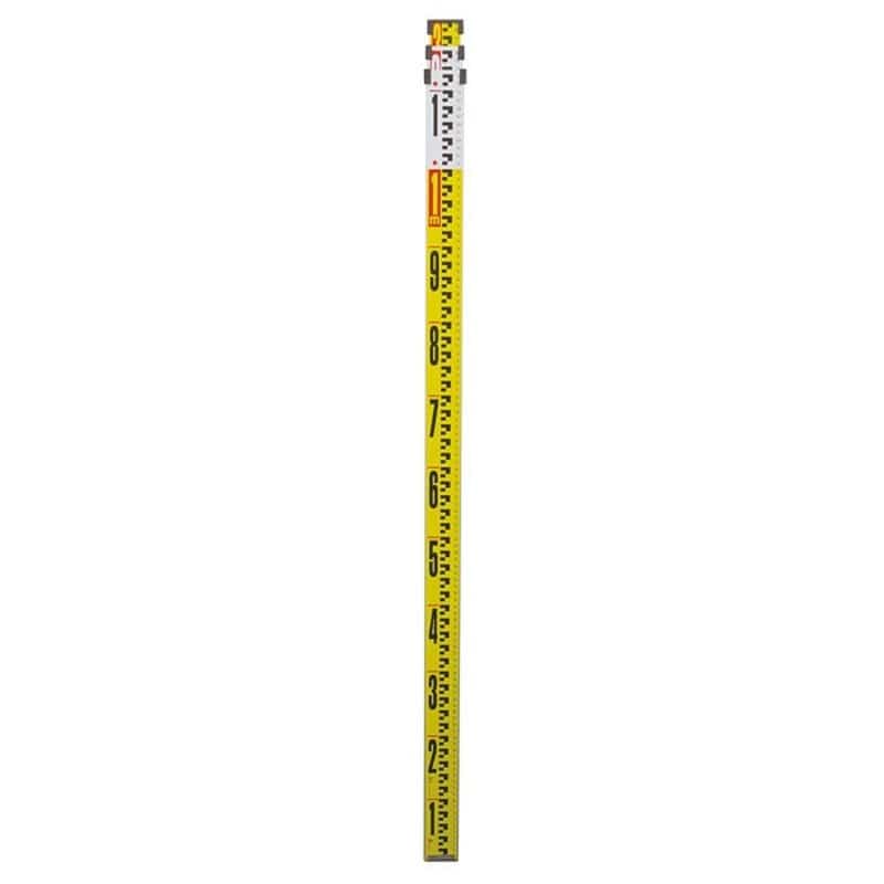 シンワ測定 4102396 73264 アルミスタッフ2 3m3段 #73264 1個（ご注文単位1個）【直送品】