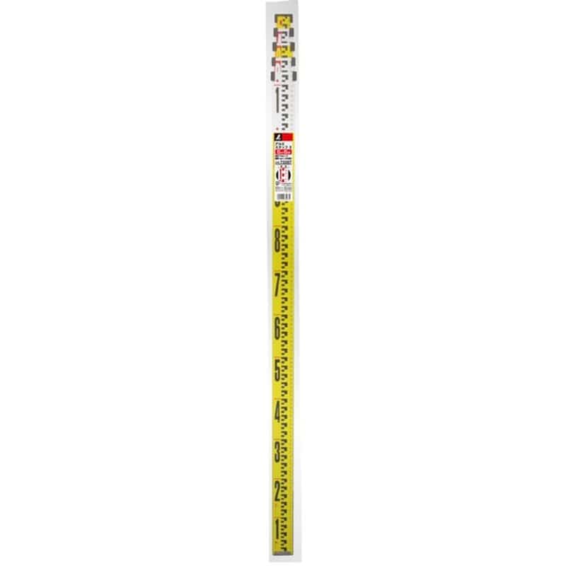 シンワ測定 4102399 73267 アルミスタッフ2 5m5段 #73267 1個(ご注文単位1個)【直送品】