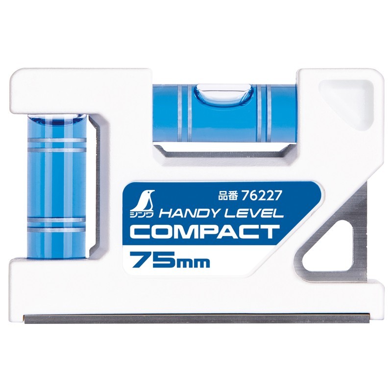 シンワ測定 4102696 シンワ76227 ハンディレベルコンパクト75mm #76227 1個（ご注文単位1個）【直送品】