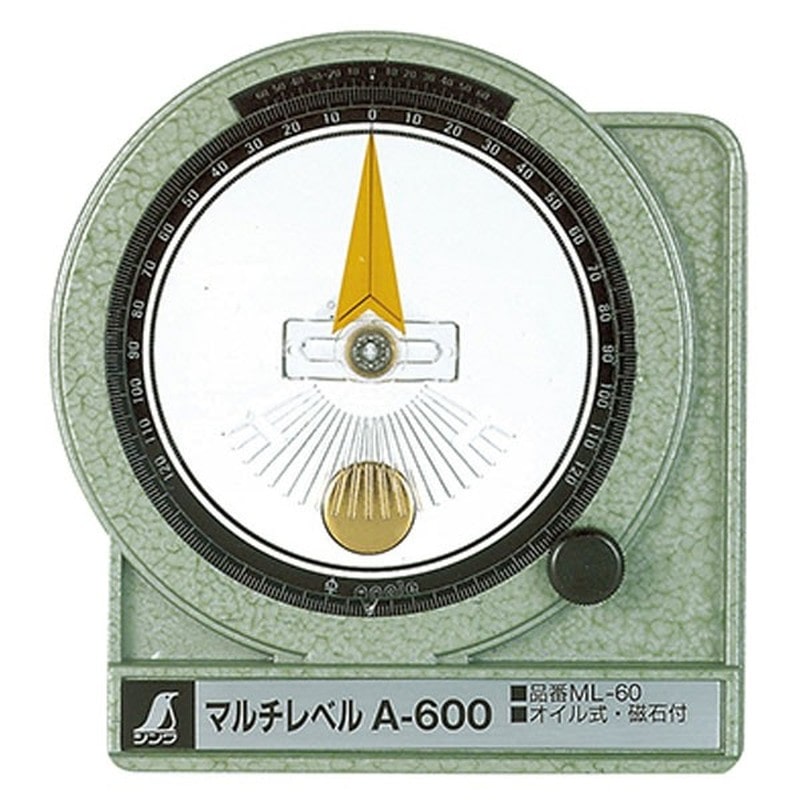 シンワ測定 4100807 78966マルチレベルA-600 #78966 1個（ご注文単位1個）【直送品】