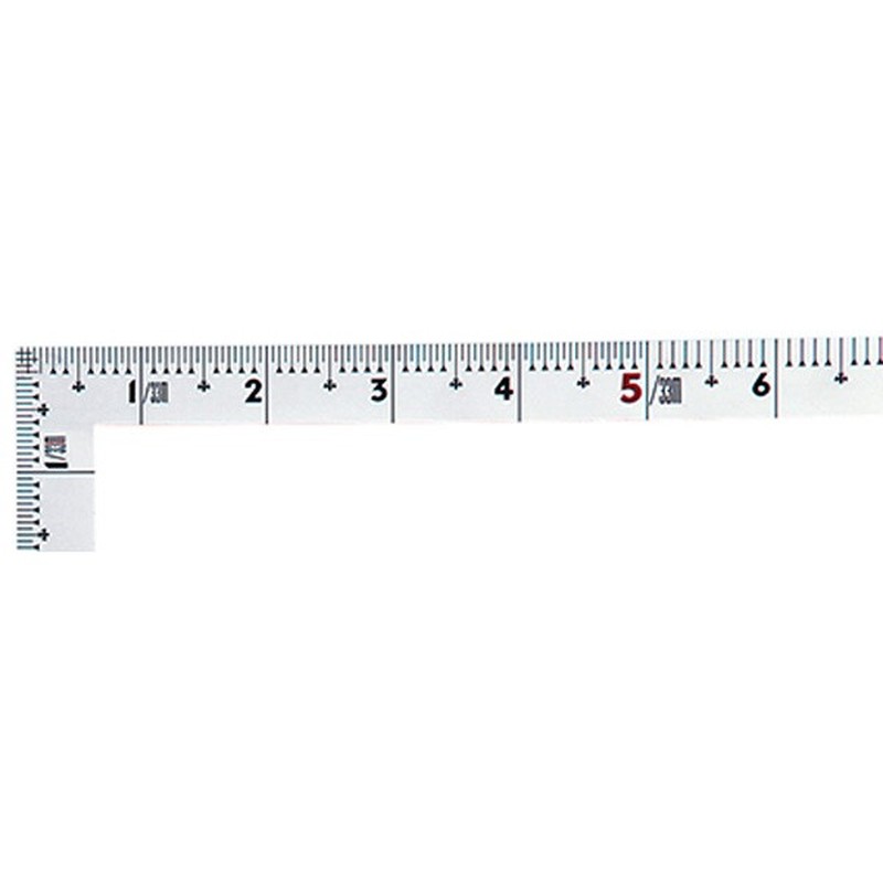シンワ測定 4100091 10056曲尺2×4銀裏面1尺5寸巾19mm #10056 1個（ご注文単位1個）【直送品】
