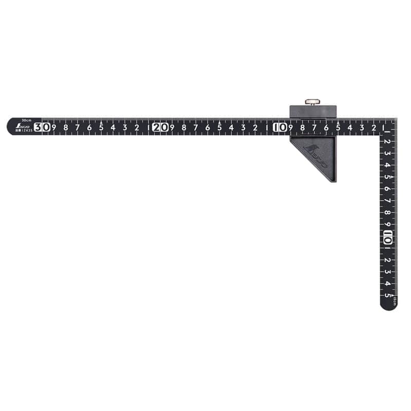 シンワ測定 410033 曲尺小型サンデーカーペンター30×15cm表裏同目 12442 1個（ご注文単位1個）【直送品】