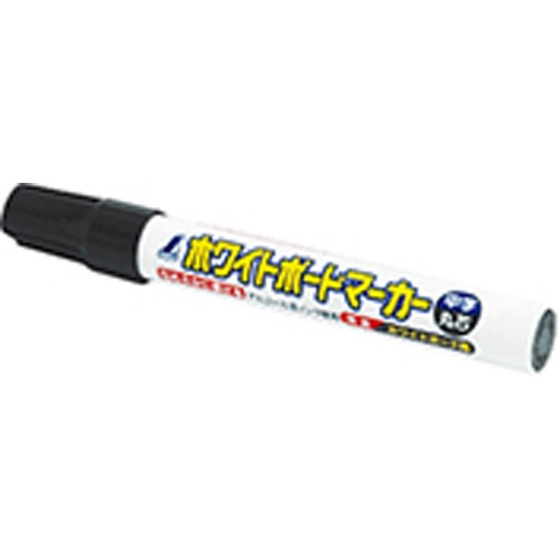 シンワ測定 4100648 78503ホワイトボードマーカー中字丸芯黒 #78503 1個（ご注文単位1個）【直送品】