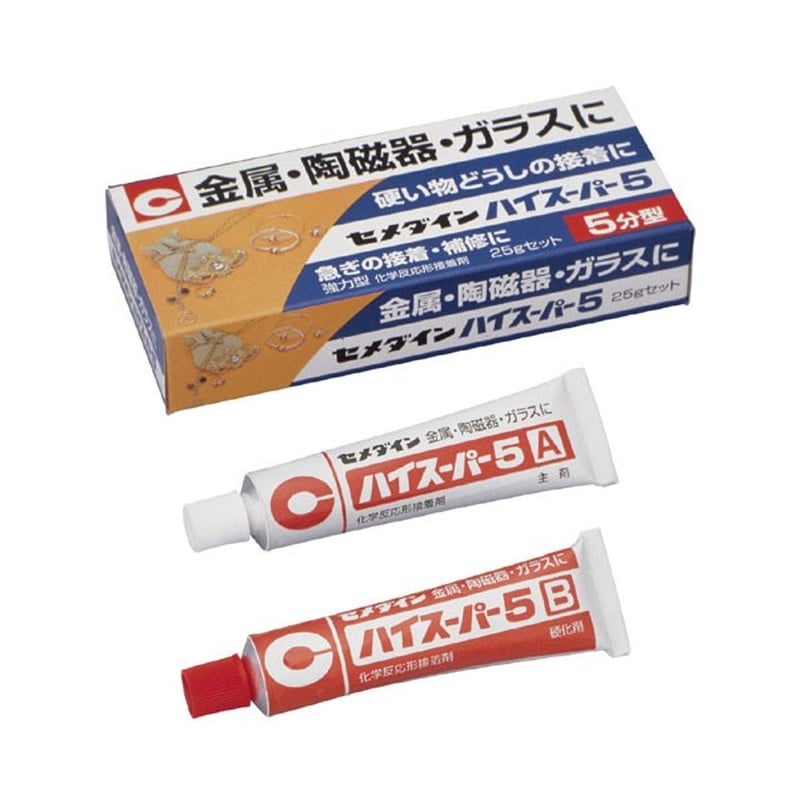 セメダイン 904069 ハイスーパー5 25gセット箱 CA-185 1個(ご注文単位1個)【直送品】