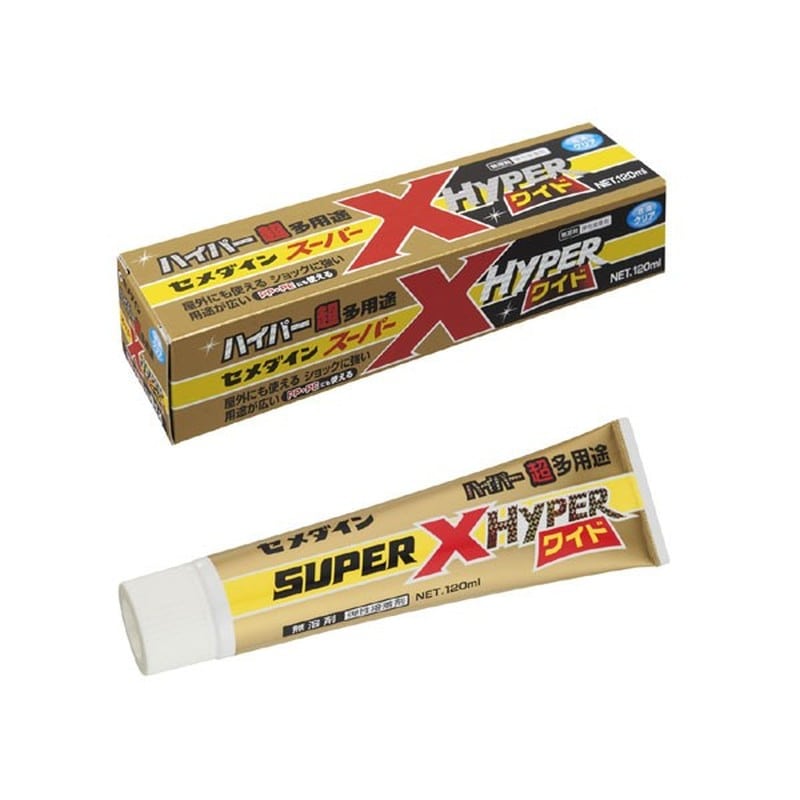セメダイン 904503 スーパーX ハイパーワイド 120ml AX-177 1個（ご注文単位1個）【直送品】