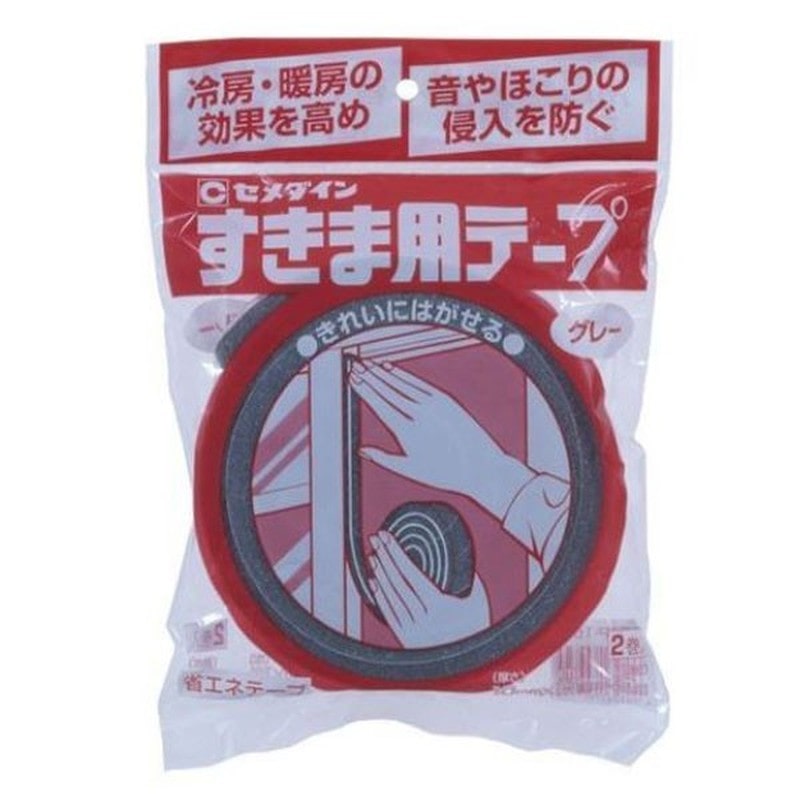 セメダイン 904739 すきま用テープ一般 10×15×2 TP-161 1個（ご注文単位1個）【直送品】
