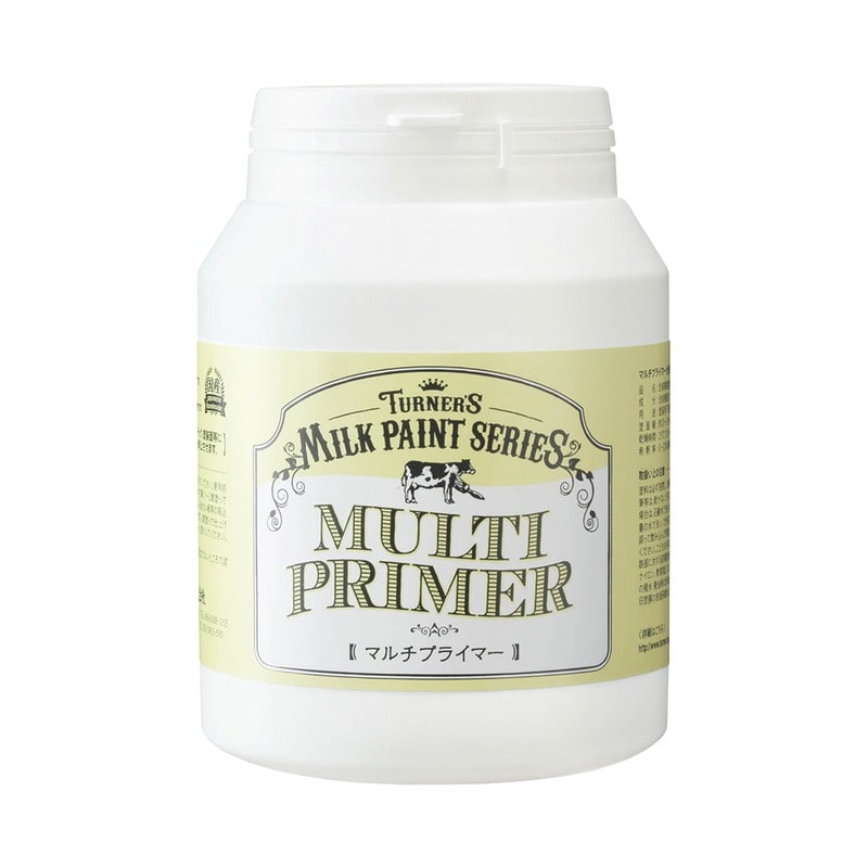 ターナー色彩 9009643 ミルクペイント マルチプライマー 450ML #00247671610000 1個（ご注文単位1個）【直送品】