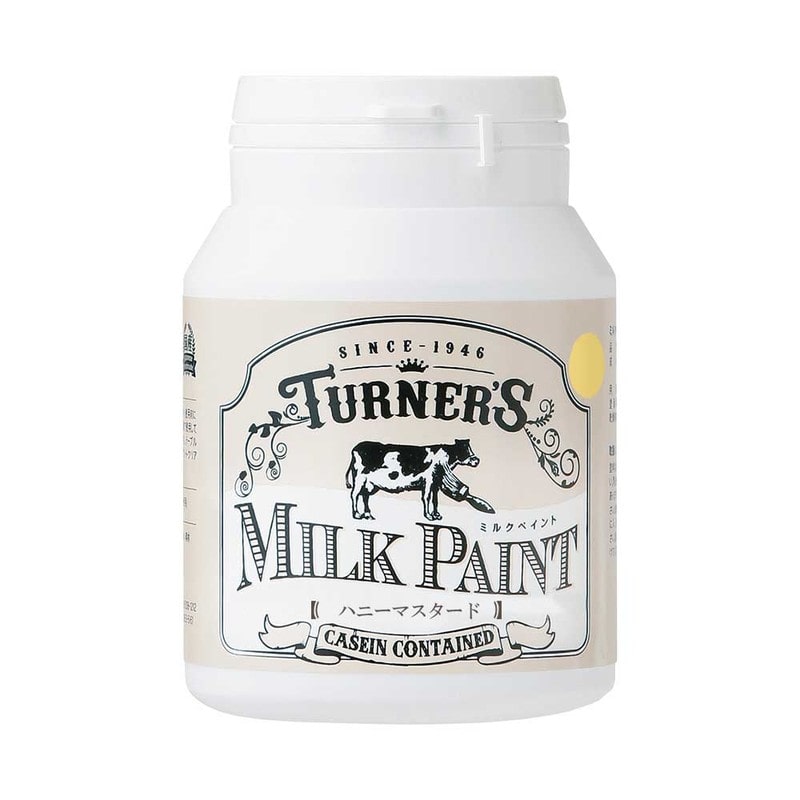 ターナー色彩 9009602 ミルクペイント ハニーマスタード 200ML #00247670910000 1個（ご注文単位1個）【直送品】
