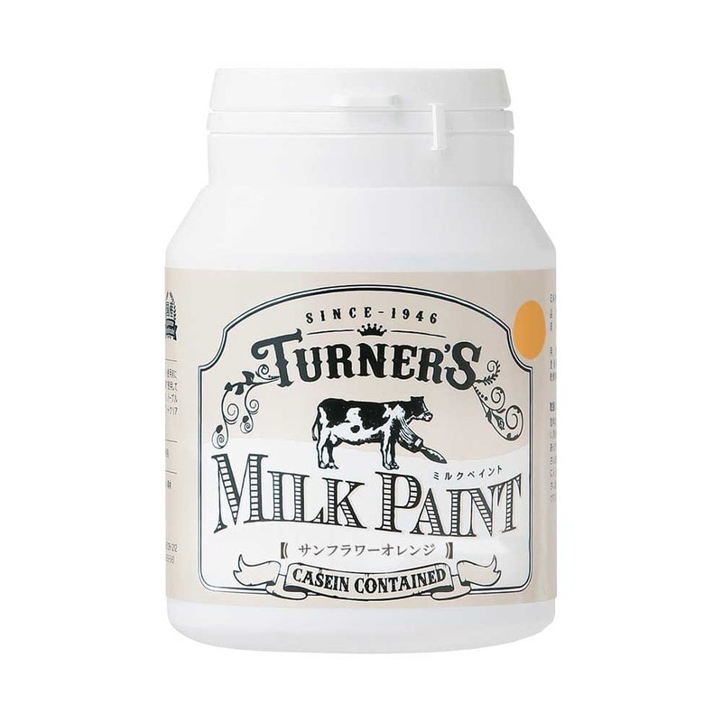 ターナー色彩 9009603 ミルクペイント サンフラワーOR 200ML #00247670920000 1個（ご注文単位1個）【直送品】