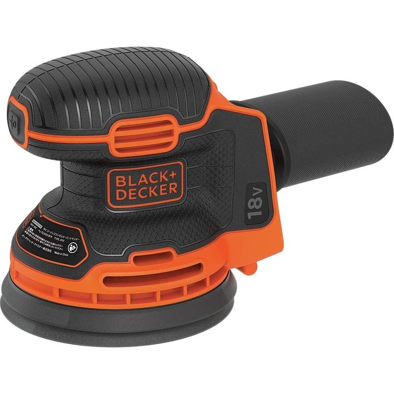ブラック&デッカー 3190009 B&D 18Vランダムオービットサンダー BDCROS18B-JP 1個（ご注文単位1個）【直送品】