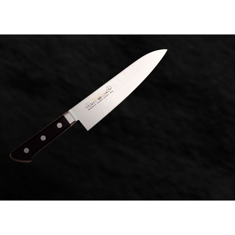 マサヒロ 238075 正広作 MV口金 牛刀180mm #13710 1個（ご注文単位1個）【直送品】