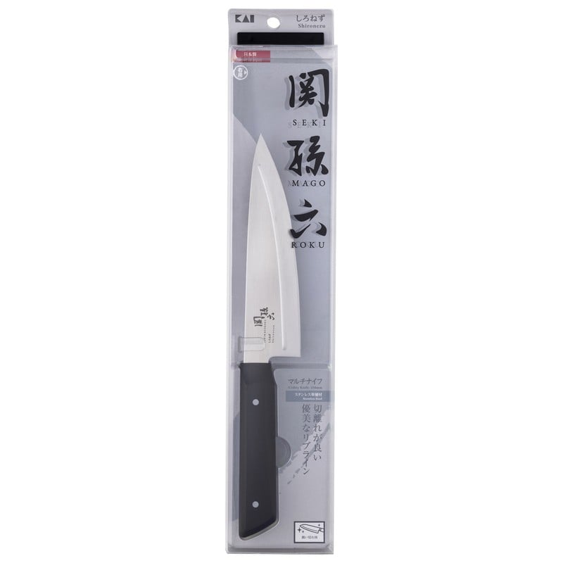 貝印 2040965 関孫六 しろねず マルチナイフ 150mm #AB5471 1個（ご注文単位1個）【直送品】
