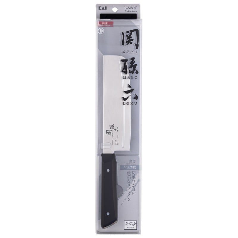 貝印 2040968 関孫六 しろねず 菜切 150mm #AB5474 1個（ご注文単位1個）【直送品】