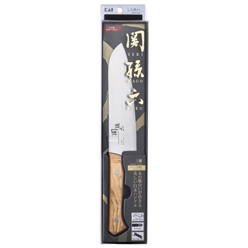 貝印 2040971 関孫六 しらあい 三徳 165mm #AB5482 1個（ご注文単位1個）【直送品】