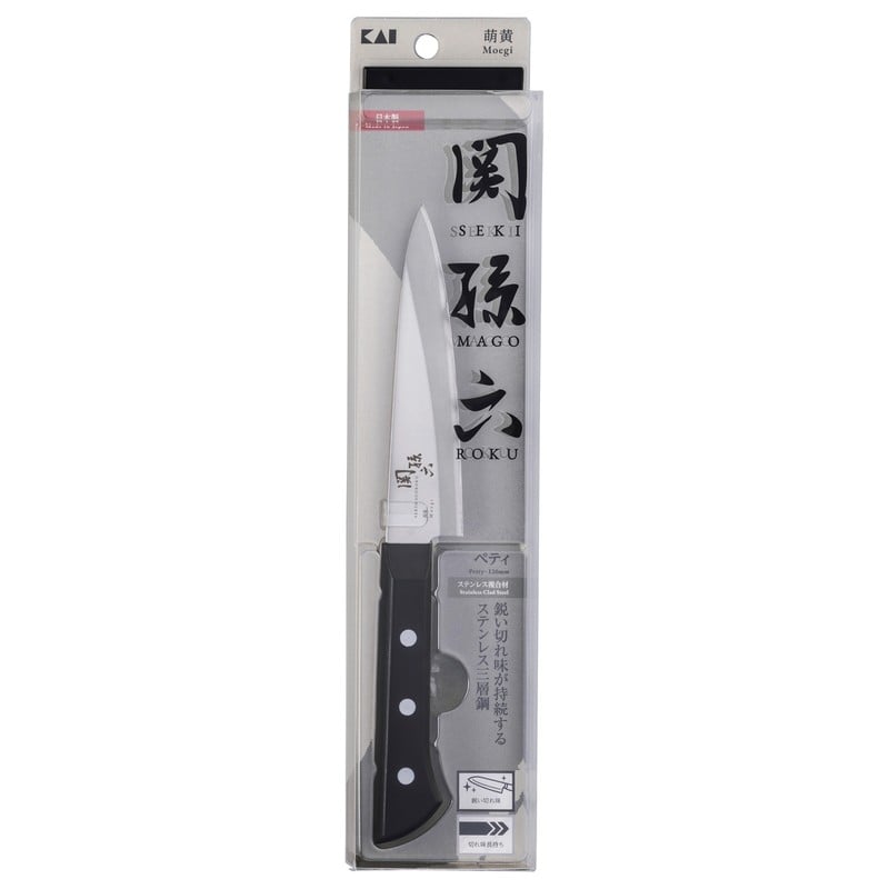 貝印 204625 関孫六萌黄ペティ120mm#000AE2903 1個(ご注文単位1個)【直送品】