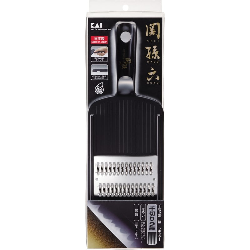 貝印 2041527 関孫六 千切り器 細 レギュラー 000DH3330 1個（ご注文単位1個）【直送品】