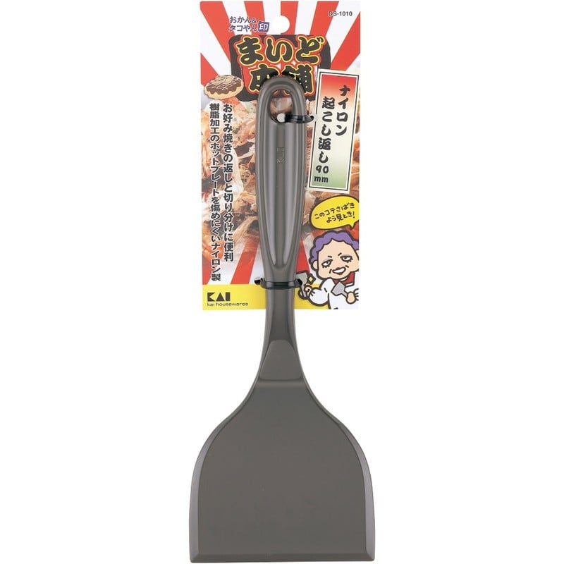 貝印 2041569 まいど本舗 ナイロン起こし返し90MM 000DS1010 1個（ご注文単位1個）【直送品】