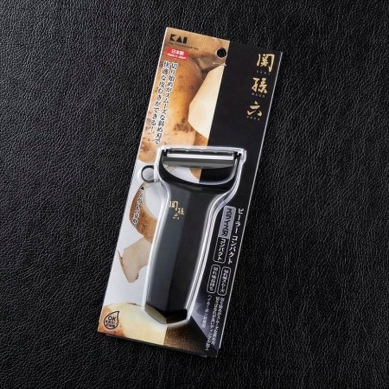 貝印 2040235 関孫六 ピーラー コンパクト #000DH3341 1個(ご注文単位1個)【直送品】