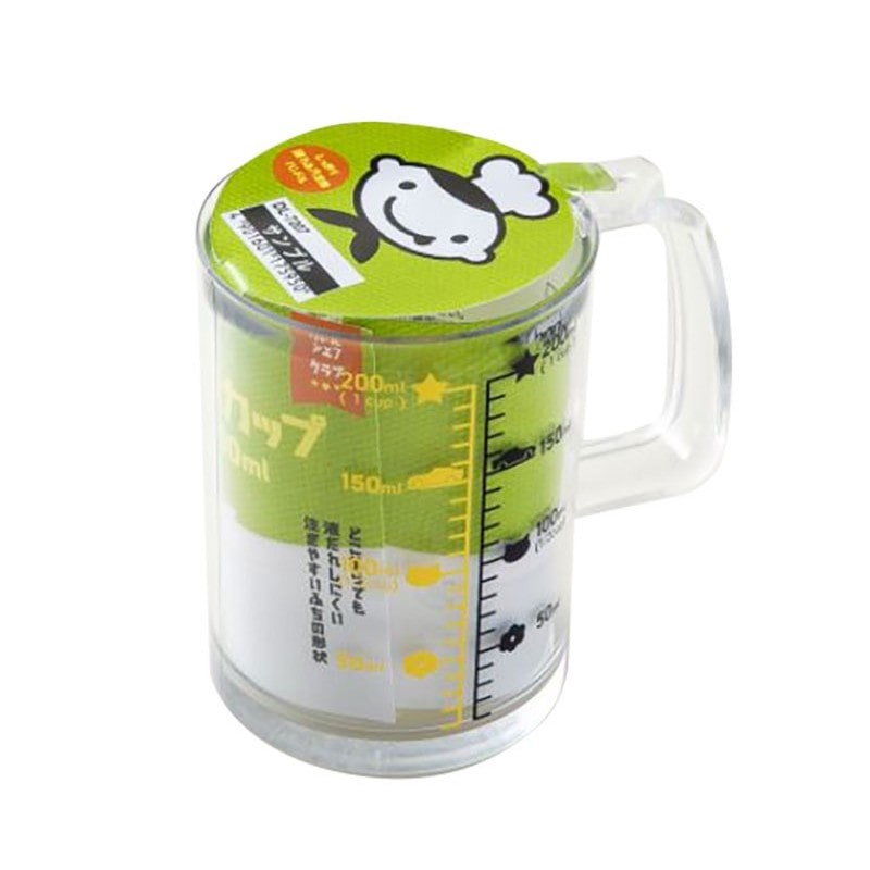 貝印 2040440 リトル・シェフクラブ 計量カップ200ml #000DL7207 1個(ご注文単位1個)【直送品】