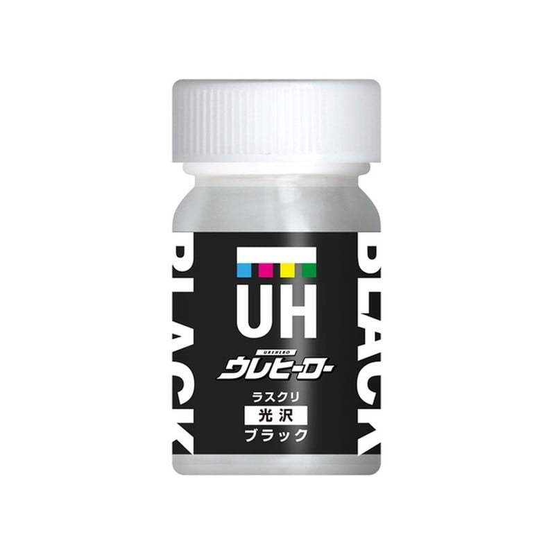 斎藤塗料 9033730 ウレヒーローラスクリ ブラック光沢有 50ml 1個（ご注文単位1個）【直送品】
