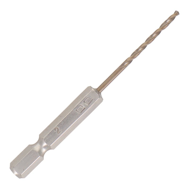 三共コーポレーション 434269 六角軸ショートコバルトドリル 2.0mm #819523 1個（ご注文単位1個）【直送品】