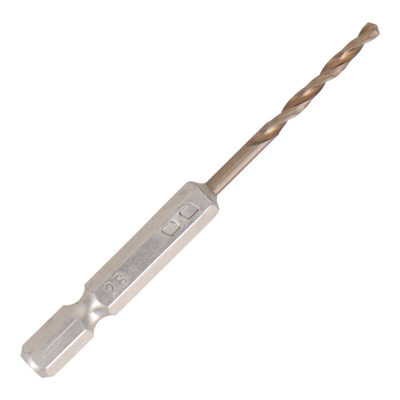 三共コーポレーション 434271 六角軸ショートコバルトドリル 2.8mm #819526 1個（ご注文単位1個）【直送品】