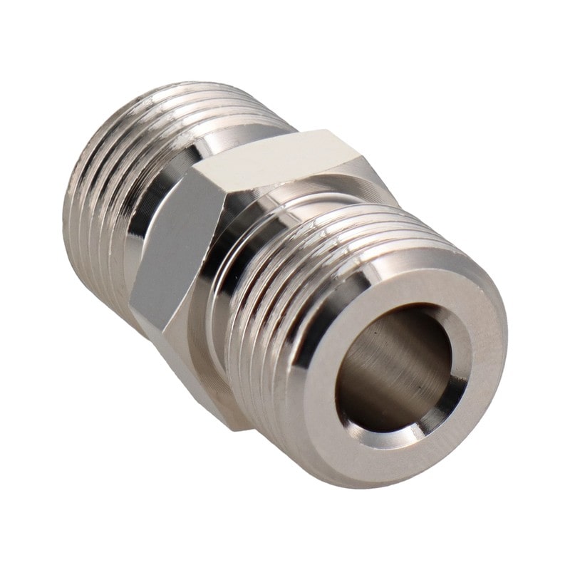 三共コーポレーション 4340583 中間ニップル G3/8×G3/8 #133053 1個(ご注文単位1個)【直送品】