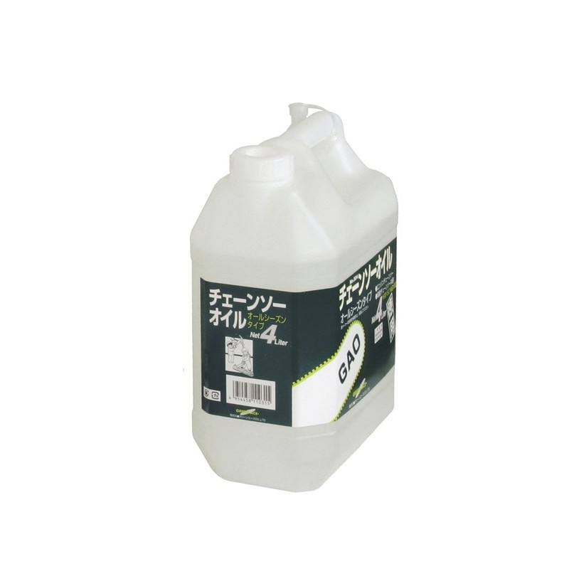 三共コーポレーション 4341820 GAOチェーンソーオイル 4L #146504 1個(ご注文単位1個)【直送品】