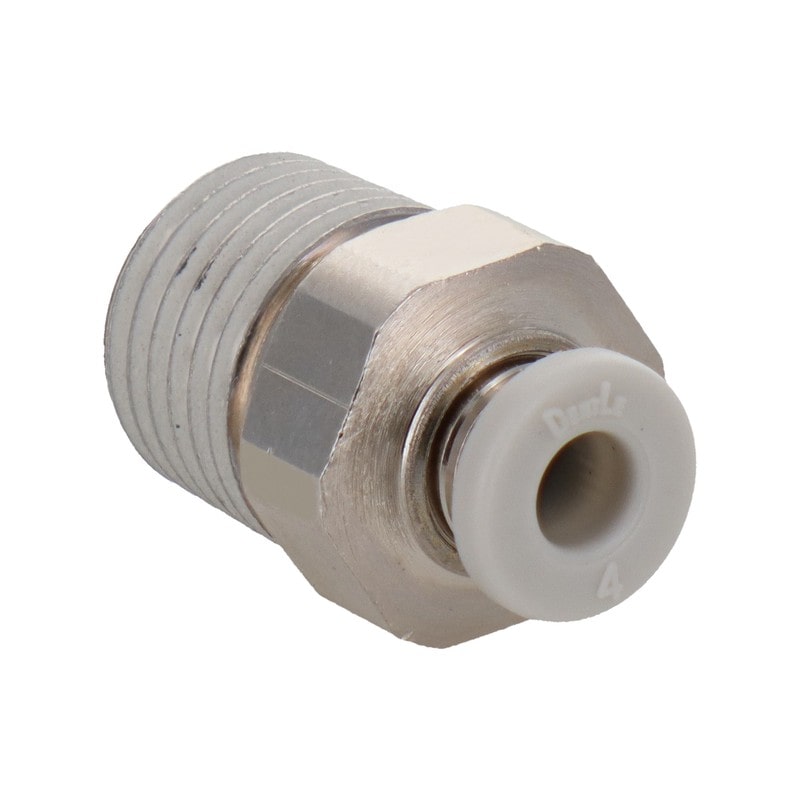三共コーポレーション 4342706 ワンタッチ継手ハーフユニオンR1/4外径4mm #133496 1個(ご注文単位1個)【直送品】