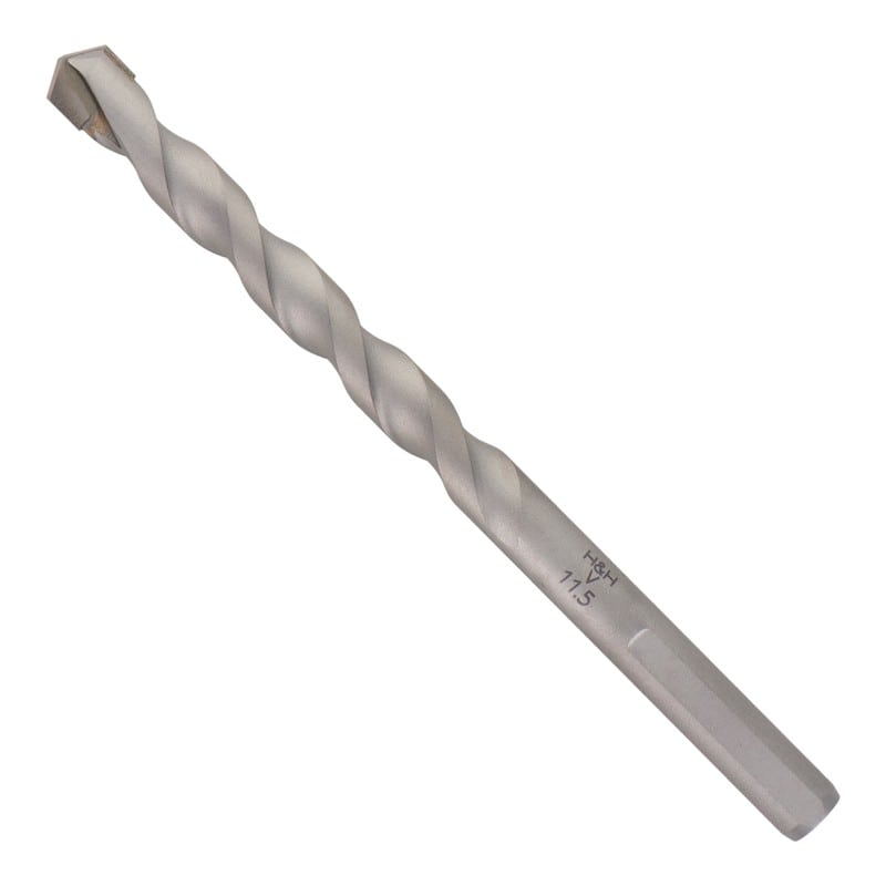 三共コーポレーション 4342888 ノンスリップ型コンクリートドリル 11.5mm #076207 1個（ご注文単位1個）【直送品】