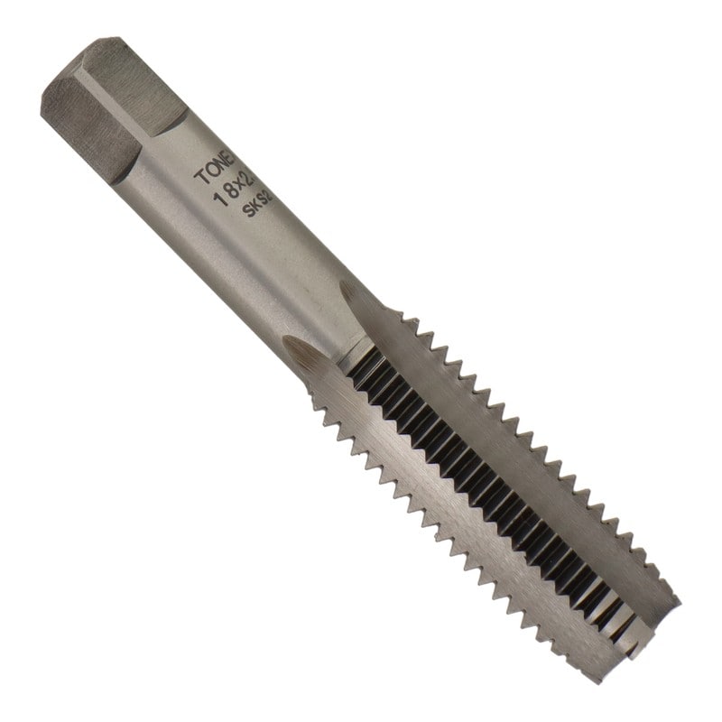 三共コーポレーション 4343816 ハンドタップ ねじ径 18mm×ピッチ 2.5mm #110090 1個(ご注文単位1個)【直送品】