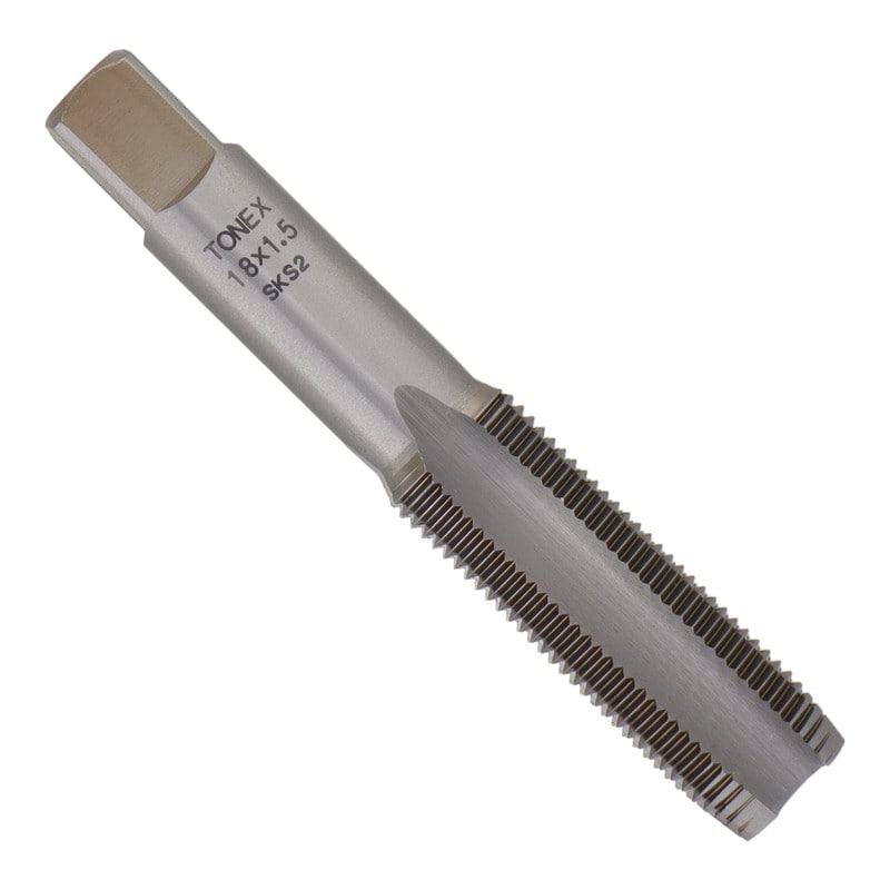 三共コーポレーション 4343817 ハンドタップ ねじ径 18mm×ピッチ 1.5mm #110078 1個(ご注文単位1個)【直送品】
