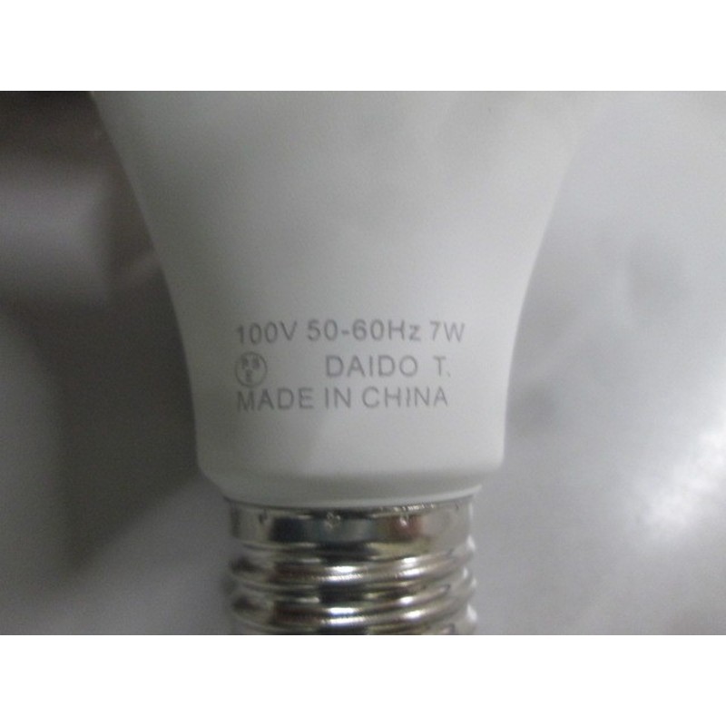 三共コーポレーション 4349008 LED電球 昼光色 60形 CLT-7W 1個(ご注文単位1個)【直送品】