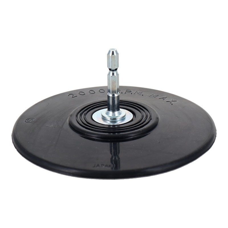 三共コーポレーション 4348934 六角軸マジック付ソフトラバーパット φ125mm MRP6S-125 1個（ご注文単位1個）【直送品】