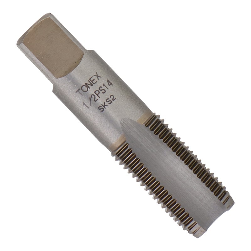 三共コーポレーション 4343859 ねじ切りパイプタップ 呼寸法1/2×ピッチ14mm #110274 1個（ご注文単位1個）【直送品】