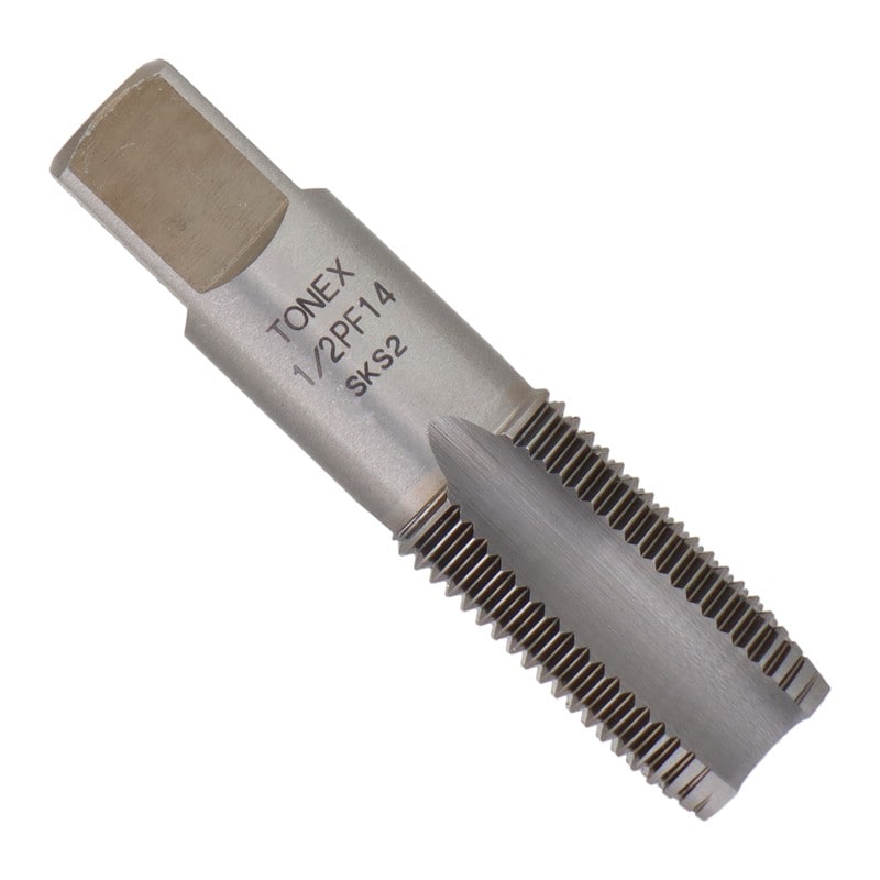 三共コーポレーション 4343863 ねじ切りパイプタップ 呼寸法1/2×ピッチ14mm #110284 1個（ご注文単位1個）【直送品】