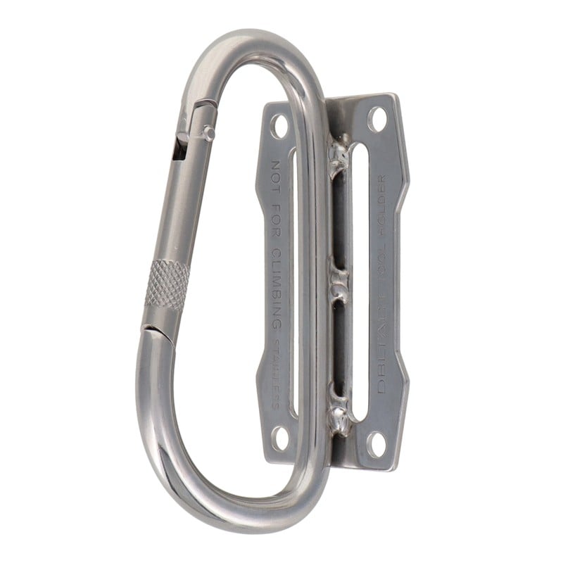 三共コーポレーション 4344832 カラビナ工具差 ステンレス シルバー #360216 1個(ご注文単位1個)【直送品】