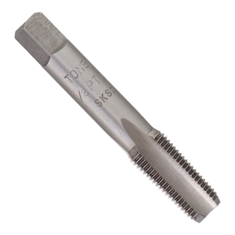 三共コーポレーション 4343852 ねじ切りパイプタップ 呼寸法1/8×ピッチ28mm #110215 1個(ご注文単位1個)【直送品】