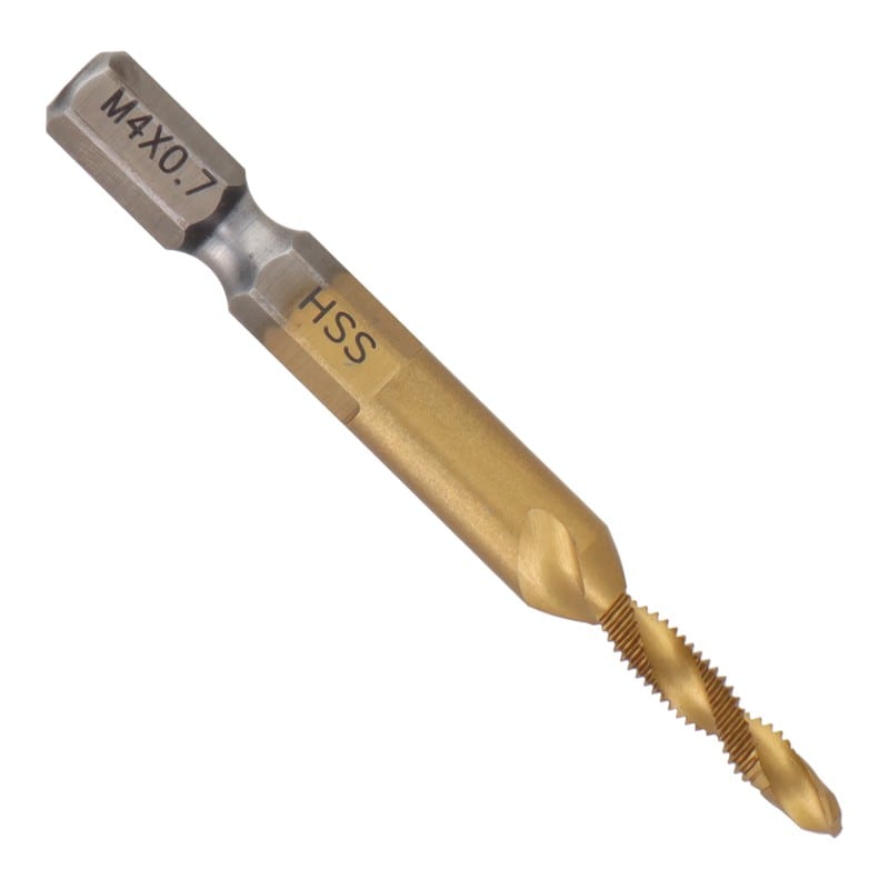 三共コーポレーション 4341719 スパイラルドリルタップ 貫通穴用 M4×0.7mm #350282 1個（ご注文単位1個）【直送品】