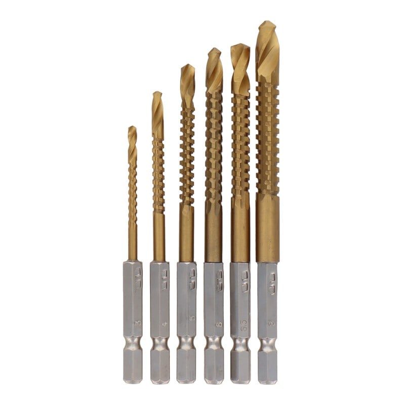 三共コーポレーション 434081 6pcs.木工用ドリルソーセット #820296 1個（ご注文単位1個）【直送品】
