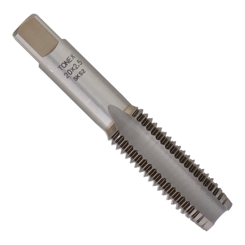 三共コーポレーション 4343818 ハンドタップ ねじ径 20mm×ピッチ 2.5mm #110091 1個(ご注文単位1個)【直送品】