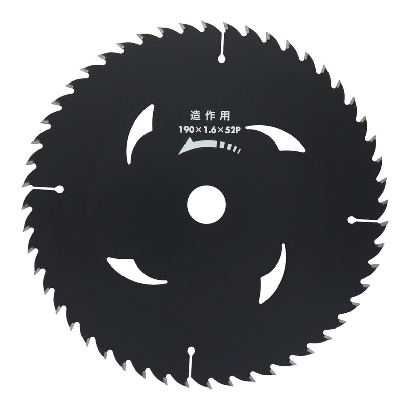 三共コーポレーション 4341003 造作用チップソーBLACK190×1.6×52P #004564 1個(ご注文単位1個)【直送品】