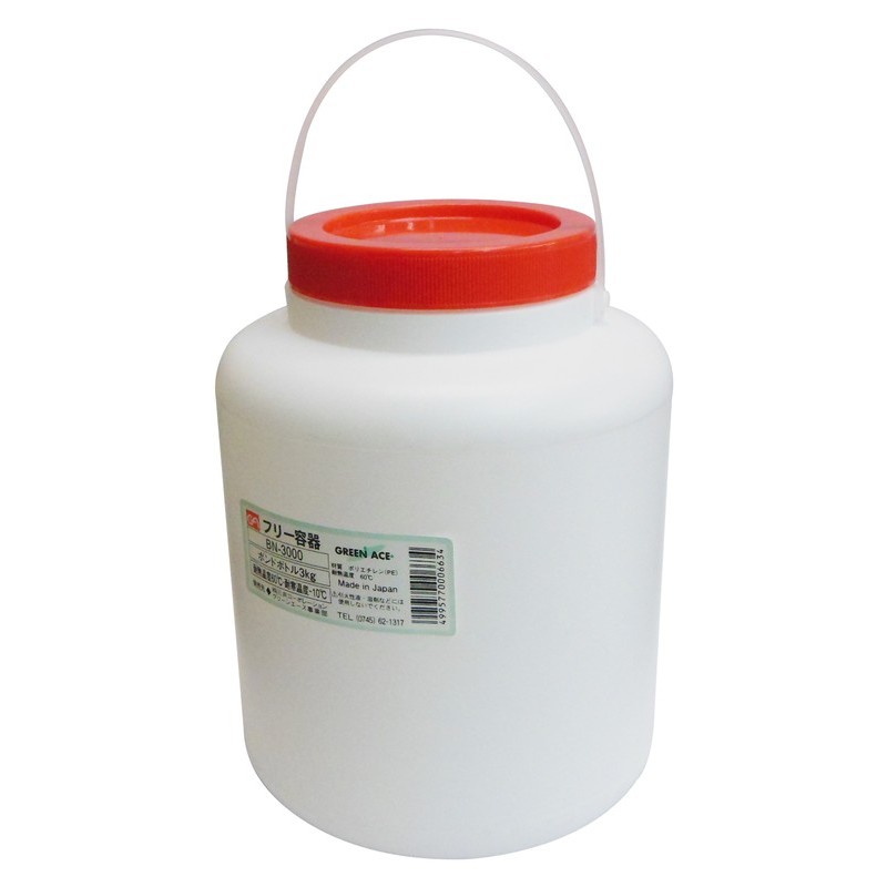 三共コーポレーション 4341909 ボンドボトル 3kg #526663 1個（ご注文単位1個）【直送品】