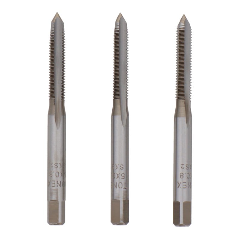 三共コーポレーション 420035 ハンドタップセットねじ径5mm×ピッチ0.8mm #110125 1個(ご注文単位1個)【直送品】