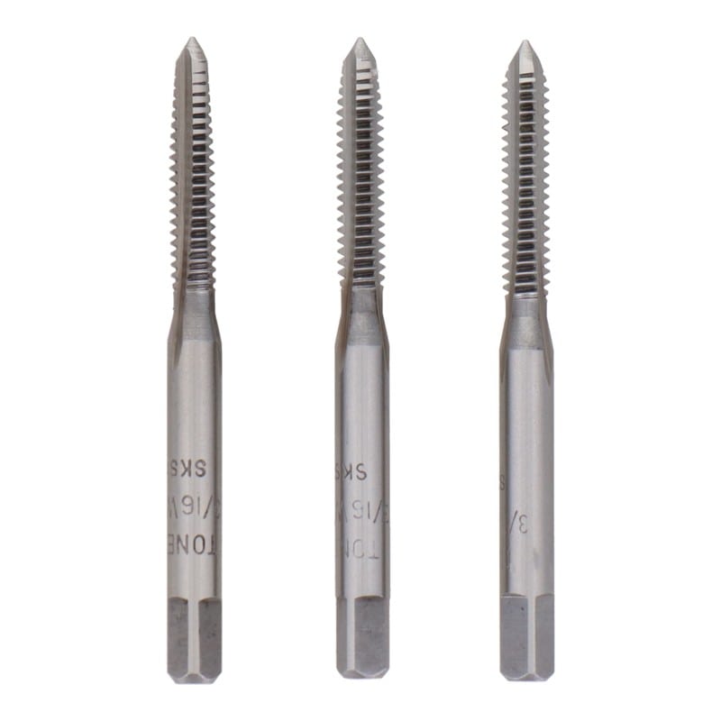 三共コーポレーション 4343840 ハンドタップセット ねじ径 3/16×W24 #110140 1個(ご注文単位1個)【直送品】