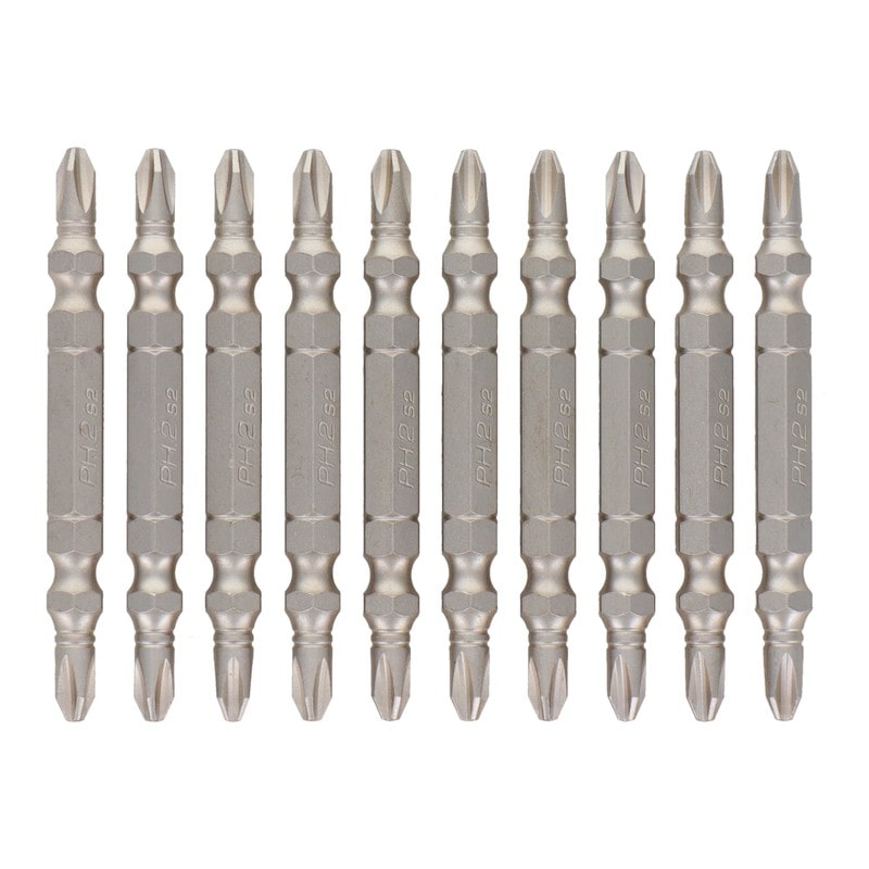 三共コーポレーション 4342389 10本組先端スリムビット +2×65mm 10本組 #820211 1個（ご注文単位1個）【直送品】