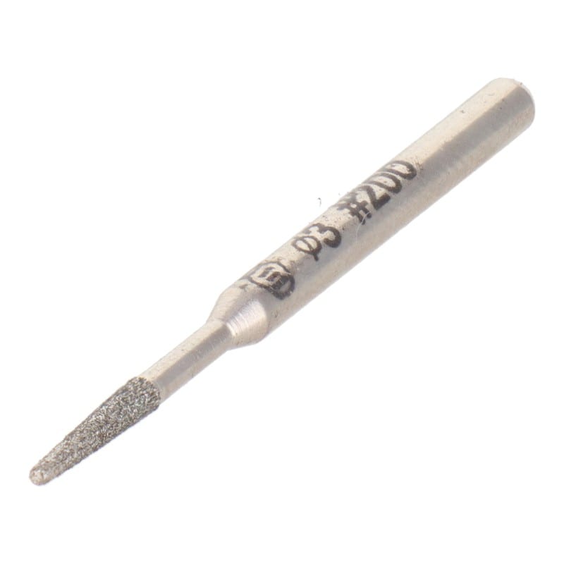 三共コーポレーション 4343196 ダイヤモンドロータリーバー 円錐型 3mm #000729 1個(ご注文単位1個)【直送品】